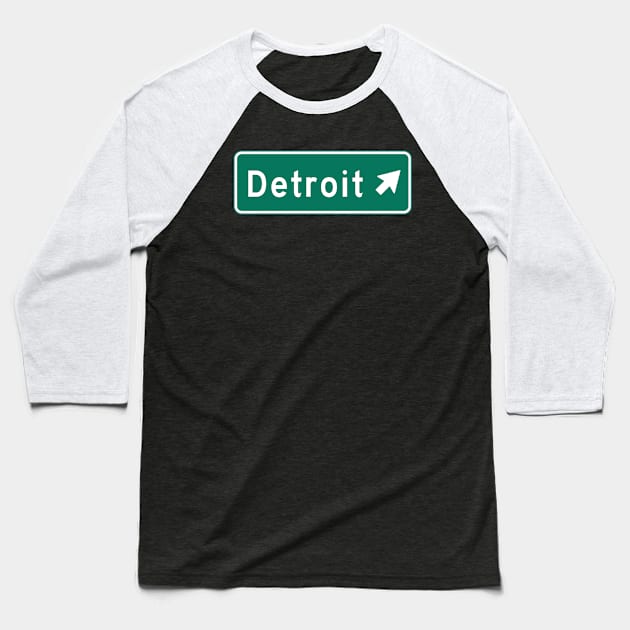 Detroit Baseball T-Shirt by MBNEWS
